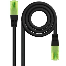 Nanocable Cable de Red RJ45 CAT.6 UTP AWG26 CCA 1 m Negro
